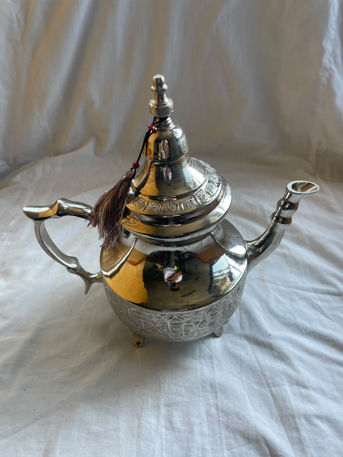 Berrad l-Maghribi l-Assil - Marokkanischer Teekessel