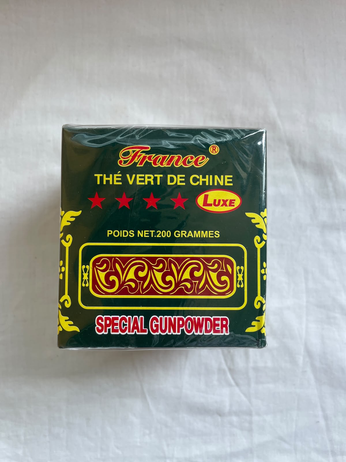 Thé Vert de Chine Gunpowder 200g - Luxus-Grüntee mit feinem Geschmack