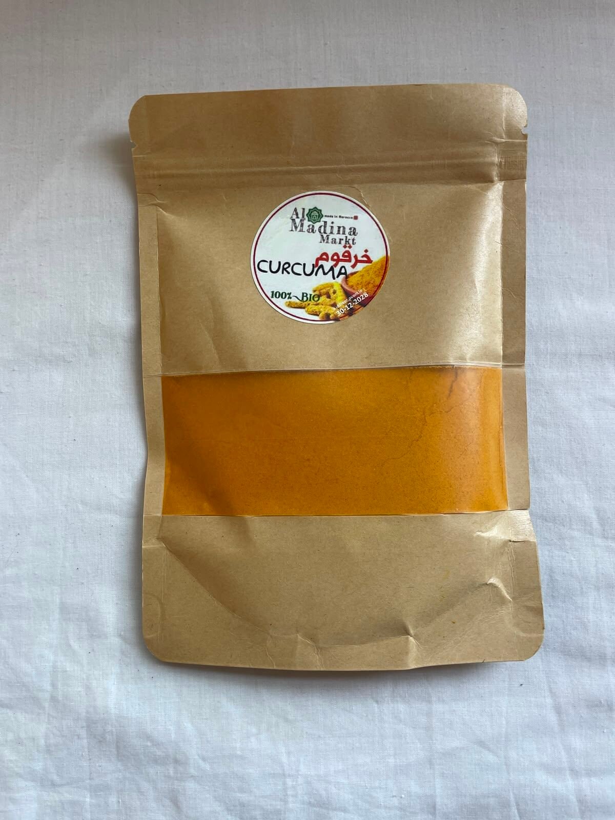 Curcuma 100% Bio von Al Madina Markt - Für exotische Rezepte | Bio Direktimport Großhandel Hamburg