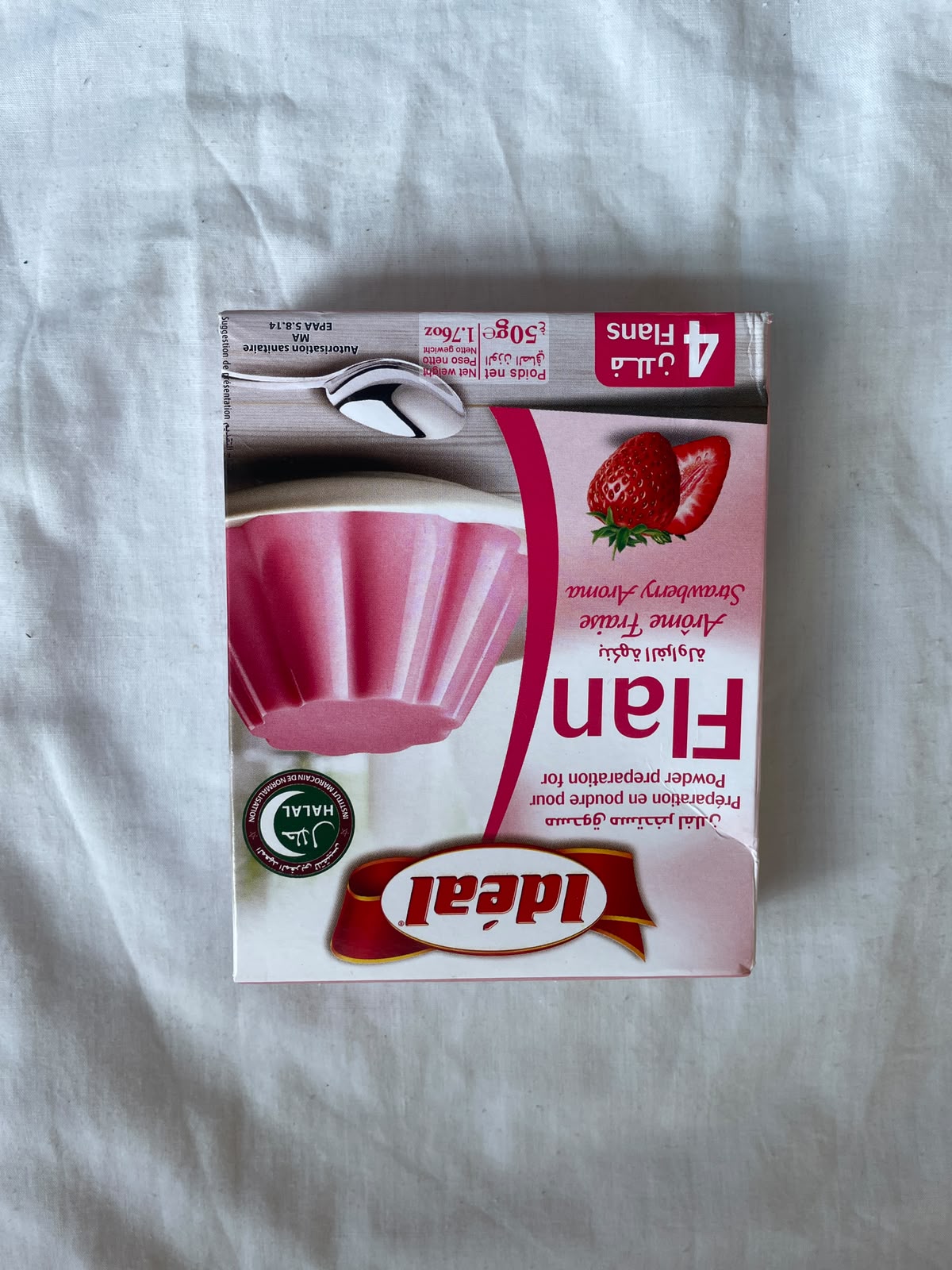 Flan-Pulver Präparation Idéal 50g - Für cremige und leckere Flans