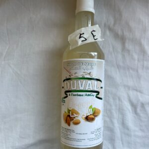 Sirop D'Orgeat Duval - Delikater Sirup für Getränke und Desserts
