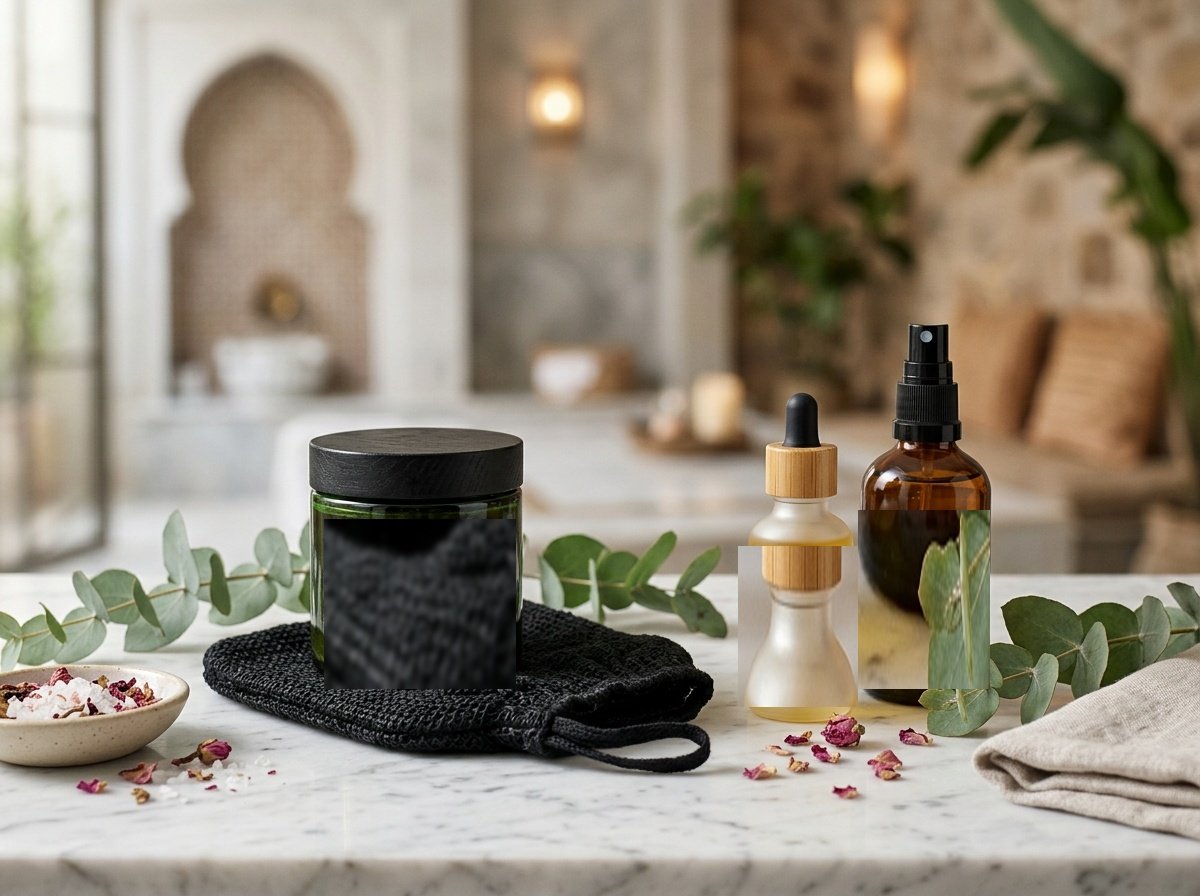 Pack Hamam & Beldi Spa Ritual (Schwarze Seife & Kessa)